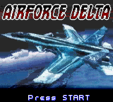 AirForce Delta (USA) Title Screen